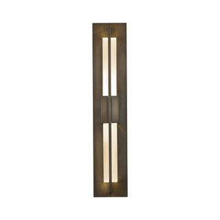 Hubbardton Forge - 306415-LED-75-ZM0331 - Double Axis Small LED Outdoor Sconce - Axis - Coastal Bronze