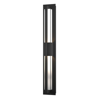 Hubbardton Forge - 306425-LED-80-ZM0333 - Double Axis Large LED Outdoor Sconce - Axis - Coastal Black