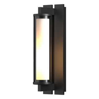 Hubbardton Forge - 306453-SKT-80-ZM0379 - Fuse Outdoor Sconce - Fuse - Coastal Black
