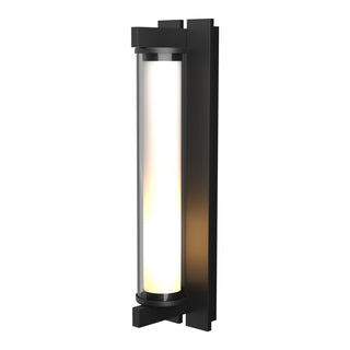 Hubbardton Forge - 306455-SKT-80-ZM0390 - Fuse Large Outdoor Sconce - Fuse - Coastal Black