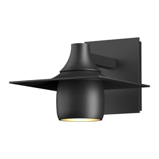 Hubbardton Forge - 306563-SKT-80 - Hood Dark Sky Outdoor Sconce - Hood - Coastal Black