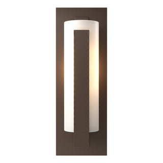 Hubbardton Forge - 307286-SKT-75-GG0034 - Forged Vertical Bars Outdoor Sconce - Vertical Bar - Coastal Bronze