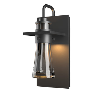 Hubbardton Forge - 307715-SKT-80-ZM0349 - Erlenmeyer Medium Outdoor Sconce - Erlenmeyer - Coastal Black