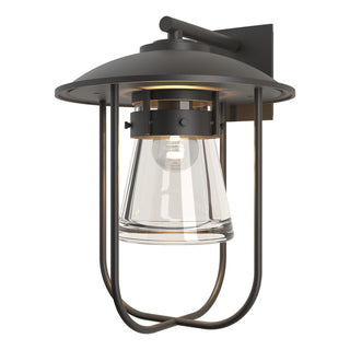 Hubbardton Forge - 307720-SKT-14-ZM0467 - Erlenmeyer Large Outdoor Sconce - Erlenmeyer - Coastal Oil Rubbed Bronze