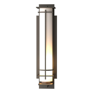 Hubbardton Forge - 307861-SKT-77-GG0189 - After Hours Large Outdoor Sconce - After Hours - Coastal Dark Smoke