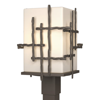 Hubbardton Forge - 342023-SKT-77-GG0084 - Tura Outdoor Post Light - Tura - Coastal Dark Smoke