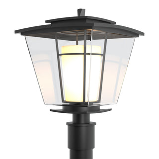 Hubbardton Forge - 344820-SKT-80-ZU0287 - Beacon Hall Outdoor Post Light - Beacon Hall - Coastal Black