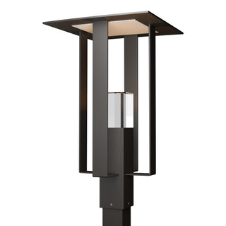 Hubbardton Forge - 344830-SKT-14-72-ZM0687 - Shadow Box Outdoor Post Light - Shadow Box - Coastal Oil Rubbed Bronze