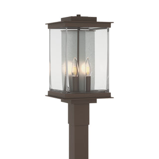 Hubbardton Forge - 344840-SKT-75-81-ZM0703 - Kingston Outdoor Post Light - Kingston - Coastal Bronze