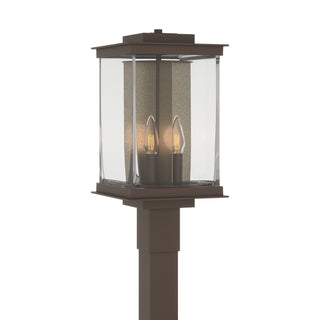 Hubbardton Forge - 344840-SKT-75-83-ZM0703 - Kingston Outdoor Post Light - Kingston - Coastal Bronze