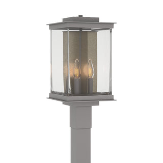 Hubbardton Forge - 344840-SKT-78-83-ZM0703 - Kingston Outdoor Post Light - Kingston - Coastal Burnished Steel