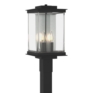 Hubbardton Forge - 344840-SKT-80-81-ZM0703 - Kingston Outdoor Post Light - Kingston - Coastal Black