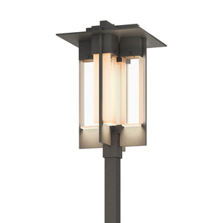 Hubbardton Forge - 346410-SKT-20-ZM0616 - Axis Large Outdoor Post Light - Axis - Coastal Natural Iron