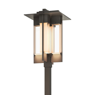 Hubbardton Forge - 346410-SKT-77-ZM0616 - Axis Large Outdoor Post Light - Axis - Coastal Dark Smoke