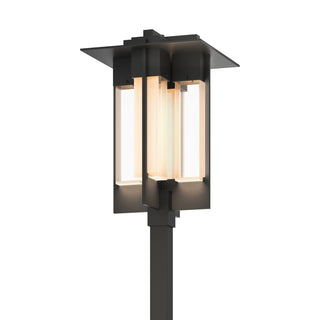 Hubbardton Forge - 346410-SKT-80-ZM0616 - Axis Large Outdoor Post Light - Axis - Coastal Black