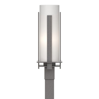 Hubbardton Forge - 347288-SKT-78-GG0040 - Forged Vertical Bars Outdoor Post Light - Vertical Bar - Coastal Burnished Steel