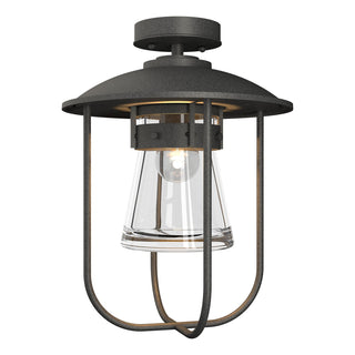Hubbardton Forge - 356015-SKT-20-ZM0467 - Erlenmeyer Outdoor Semi-Flush - Erlenmeyer - Coastal Natural Iron