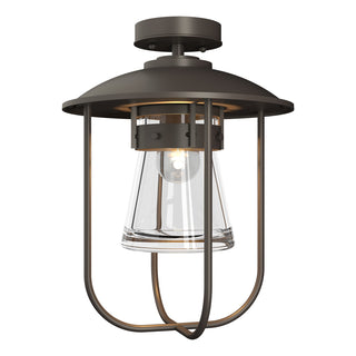 Hubbardton Forge - 356015-SKT-77-ZM0467 - Erlenmeyer Outdoor Semi-Flush - Erlenmeyer - Coastal Dark Smoke