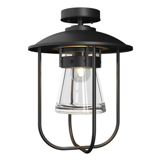 Hubbardton Forge - 356015-SKT-80-ZM0467 - Erlenmeyer Outdoor Semi-Flush - Erlenmeyer - Coastal Black