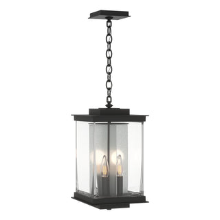 Hubbardton Forge - 356840-SKT-80-81-ZM0703 - Kingston Outdoor Large Lantern - Kingston - Coastal Black