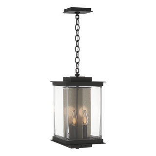Hubbardton Forge - 356840-SKT-80-83-ZM0703 - Kingston Outdoor Large Lantern - Kingston - Coastal Black
