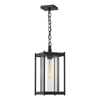 Hubbardton Forge - 362023-SKT-80-ZM0731 - Cela Large Outdoor Lantern - Cela - Coastal Black
