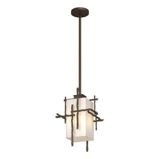 Hubbardton Forge - 363015-SKT-MULT-75-GG0093 - Tura Outdoor Pendant - Tura - Coastal Bronze