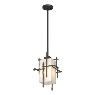Hubbardton Forge - 363015-SKT-MULT-77-GG0093 - Tura Outdoor Pendant - Tura - Coastal Dark Smoke