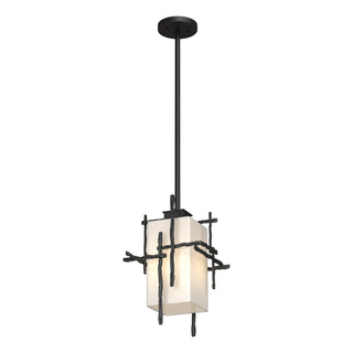 Hubbardton Forge - 363015-SKT-MULT-80-GG0093 - Tura Outdoor Pendant - Tura - Coastal Black