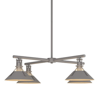 Hubbardton Forge - 364210-SKT-MULT-78 - Henry Outdoor 4-Light Pendant - Henry - Coastal Burnished Steel