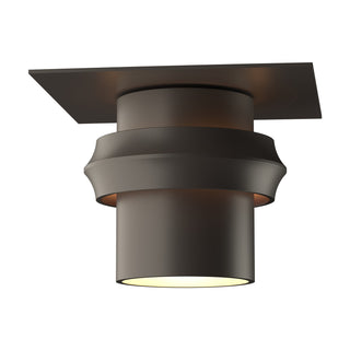 Hubbardton Forge - 364903-SKT-77 - Twilight Dark Sky Friendly Outdoor Semi-Flush - Twilight - Coastal Dark Smoke