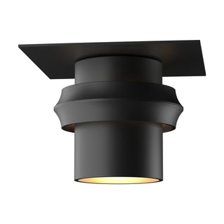 Hubbardton Forge - 364903-SKT-80 - Twilight Dark Sky Friendly Outdoor Semi-Flush - Twilight - Coastal Black