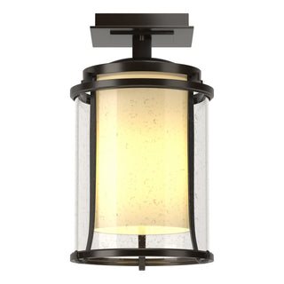 Hubbardton Forge - 365605-SKT-14-ZS0297 - Meridian Outdoor Semi-Flush - Meridian - Coastal Oil Rubbed Bronze
