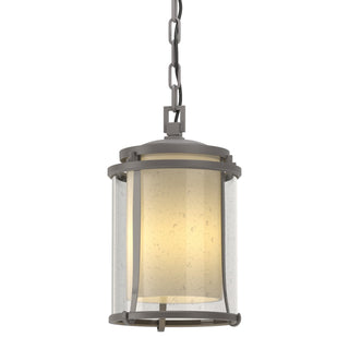 Hubbardton Forge - 365610-SKT-78-ZS0297 - Meridian Outdoor Ceiling Fixture - Meridian - Coastal Burnished Steel