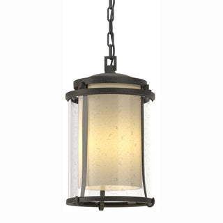 Hubbardton Forge - 365615-SKT-20-ZS0283 - Meridian Large Outdoor Ceiling Fixture - Meridian - Coastal Natural Iron