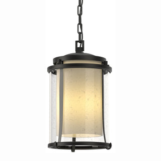Hubbardton Forge - 365615-SKT-80-ZS0283 - Meridian Large Outdoor Ceiling Fixture - Meridian - Coastal Black