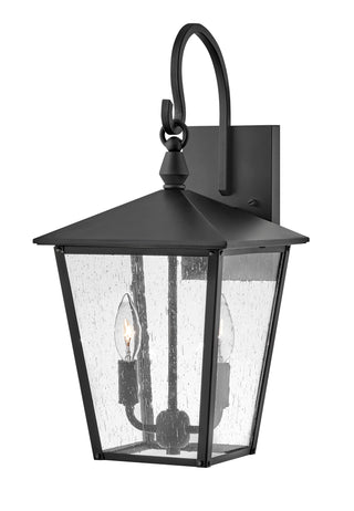 Huntersfield Medium Wall Mount Lantern in Black