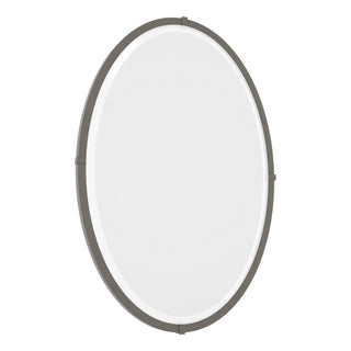 Hubbardton Forge - 710004-07 - Beveled Oval Mirror - Mirror - Dark Smoke