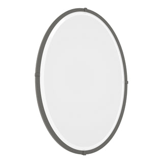 Hubbardton Forge - 710004-20 - Beveled Oval Mirror - Mirror - Natural Iron
