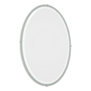 Hubbardton Forge - 710004-82 - Beveled Oval Mirror - Mirror - Vintage Platinum