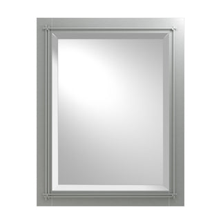 Hubbardton Forge - 710116-82 - Metra Beveled Mirror - Metra - Vintage Platinum