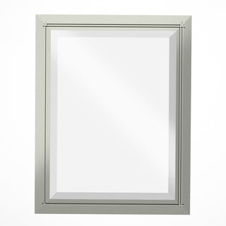 Hubbardton Forge - 710118-85 - Metra Large Beveled Mirror - Mirror - Sterling