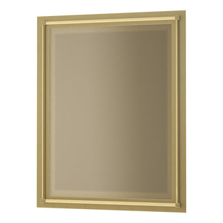 Hubbardton Forge - 714901-86 - Rook Beveled Mirror - Rook - Modern Brass