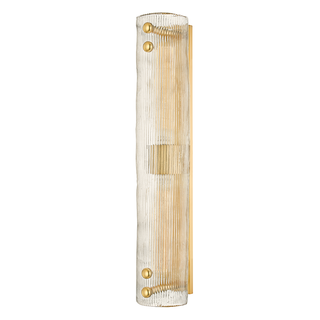 Prospect Park Wall Sconce with Aged Brass Finish