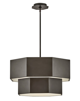 Hinkley - 46994BX - LED Chandelier - Facet - Black Oxide