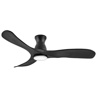 Hinkley - 903456FBB-LDD - 56"Ceiling Fan - Swell Flush Illuminated - Matte Black