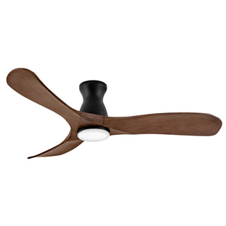 Hinkley - 903456FWB-LDD - 56"Ceiling Fan - Swell Flush Illuminated - Matte Black