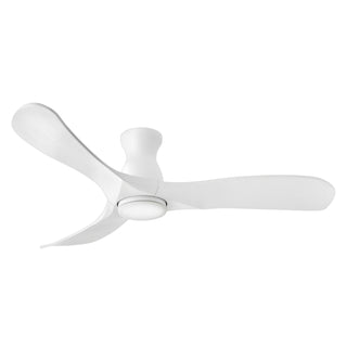 Hinkley - 903456FWW-LDD - 56"Ceiling Fan - Swell Flush Illuminated - Matte White