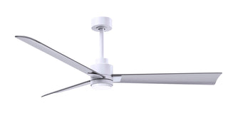 Matthews Fan Company - AKLK-MWH-BN-56 - 56" Ceiling Fan - Alessandra - LK - Matte White