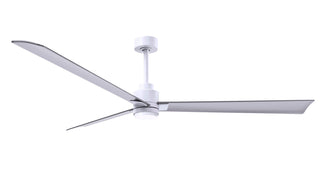 Matthews Fan Company - AKLK-MWH-BN-72 - 72" Ceiling Fan - Alessandra - LK - Matte White
